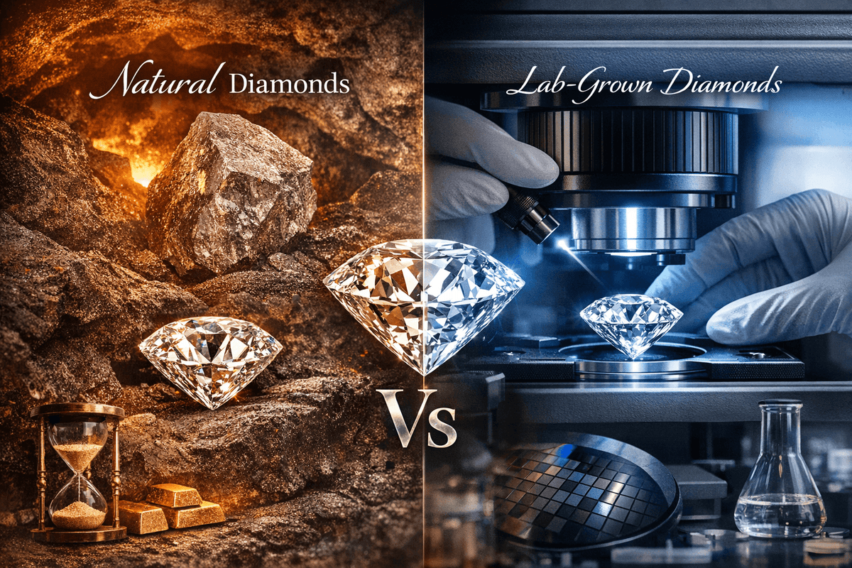Lab Grown vs Natural Diamonds: What You Really Need to Know Before You Buy