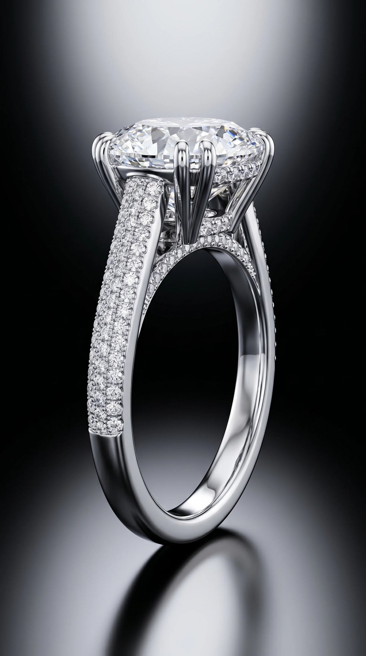 Round Diamond Ring - 5.71CT - 2