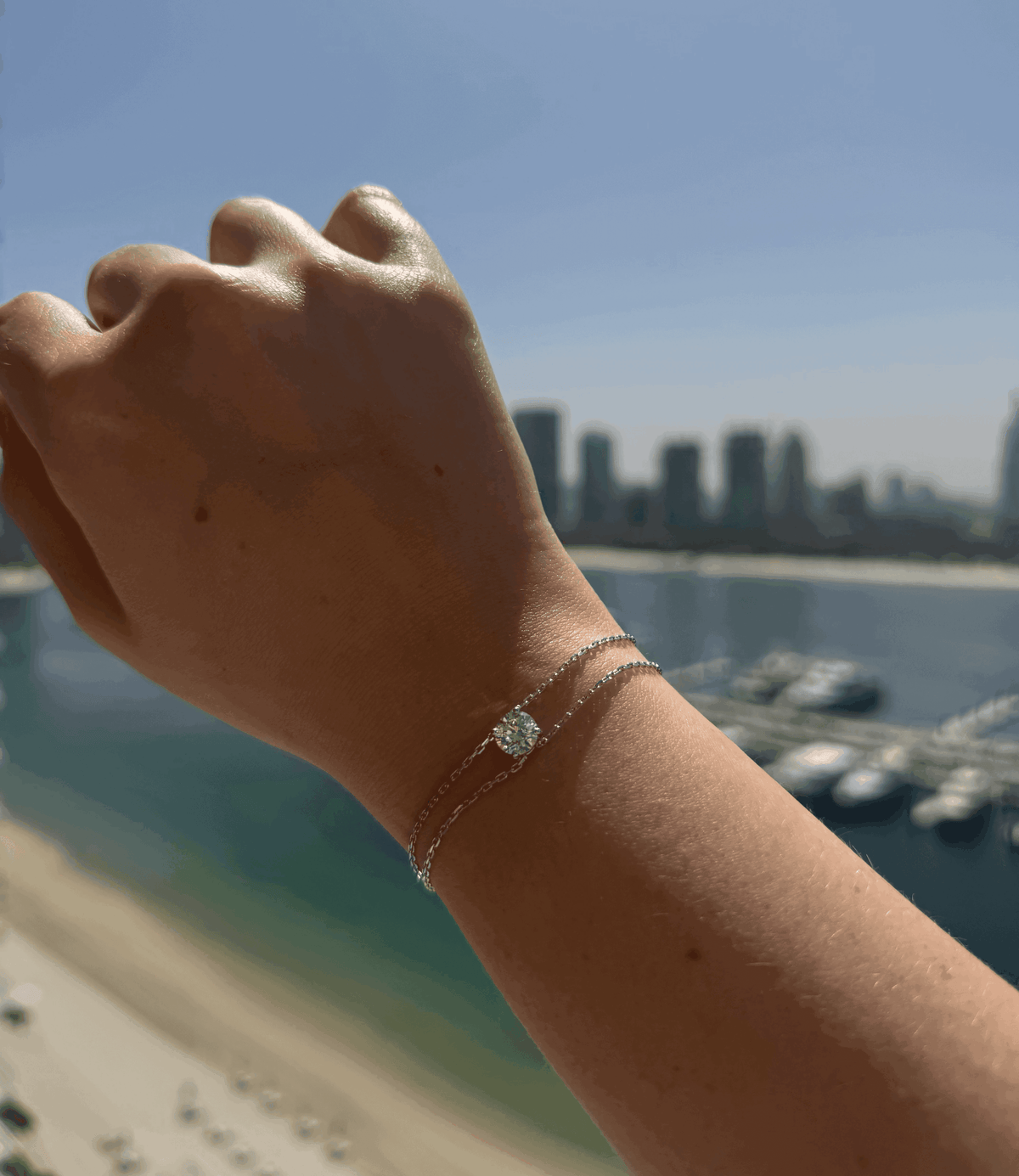 Diamond Bracelet - Round - 4