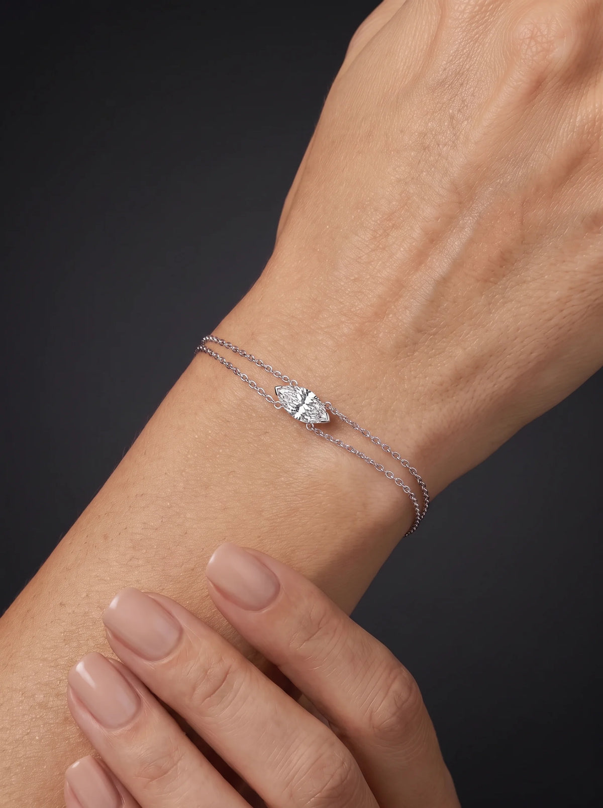 Diamond Bracelet - Marquise - 4