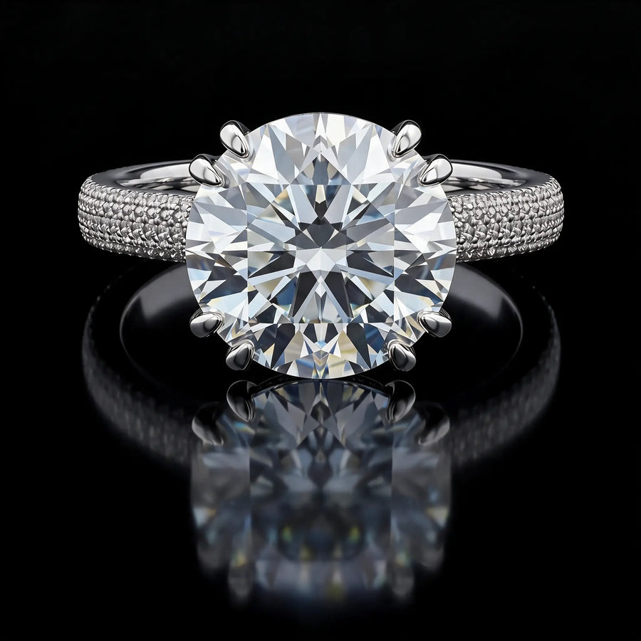 Round Diamond Ring - 5.71CT
