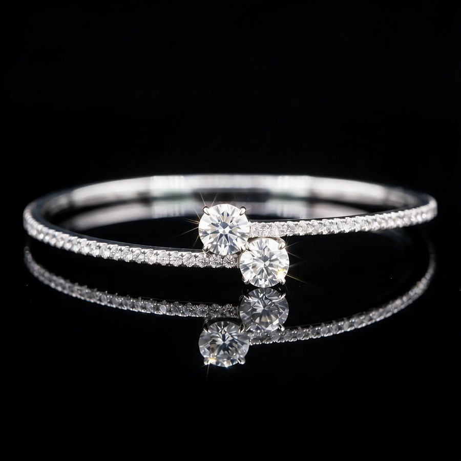 Diamond Bangle - Round