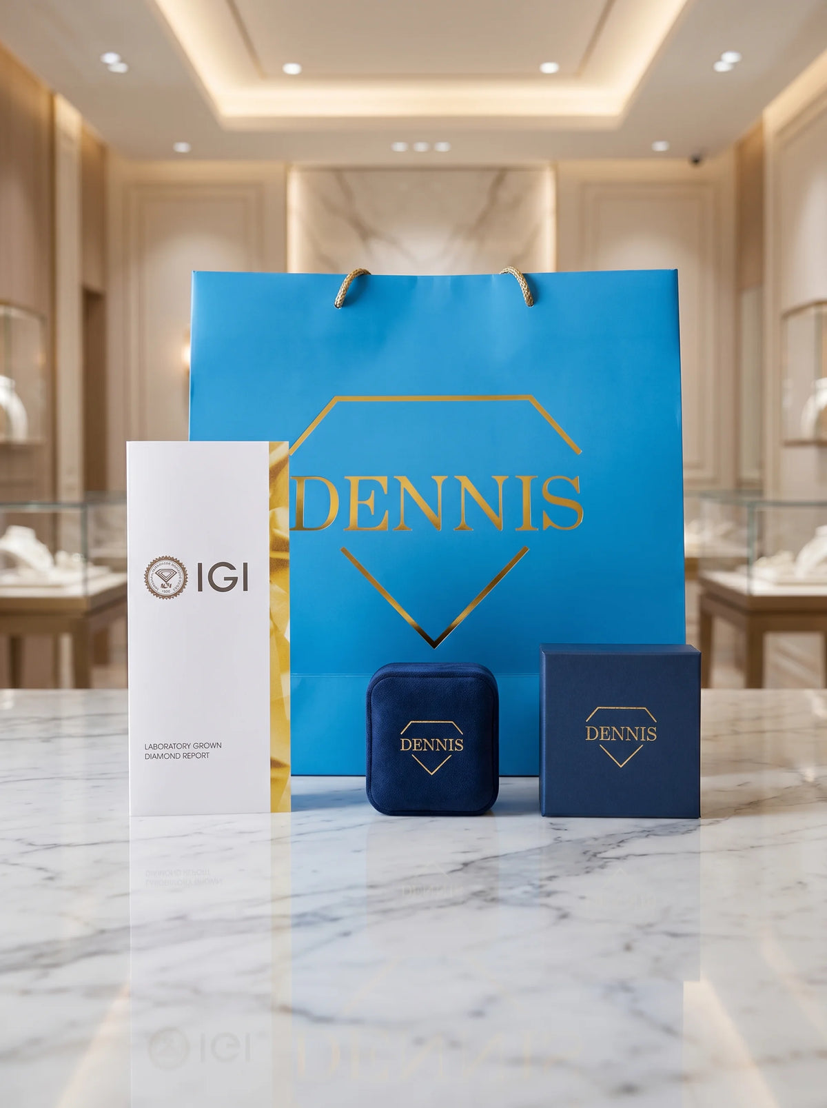 Diamond Necklace - Cushion - One Carat - 5