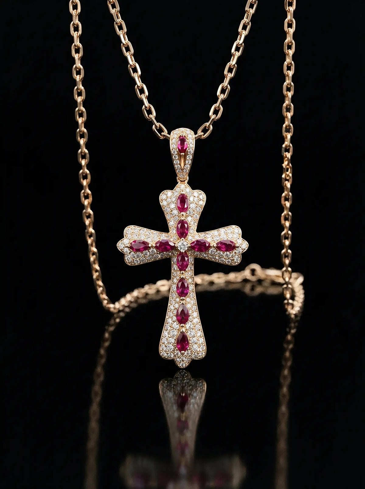 Diamond Cross Necklace