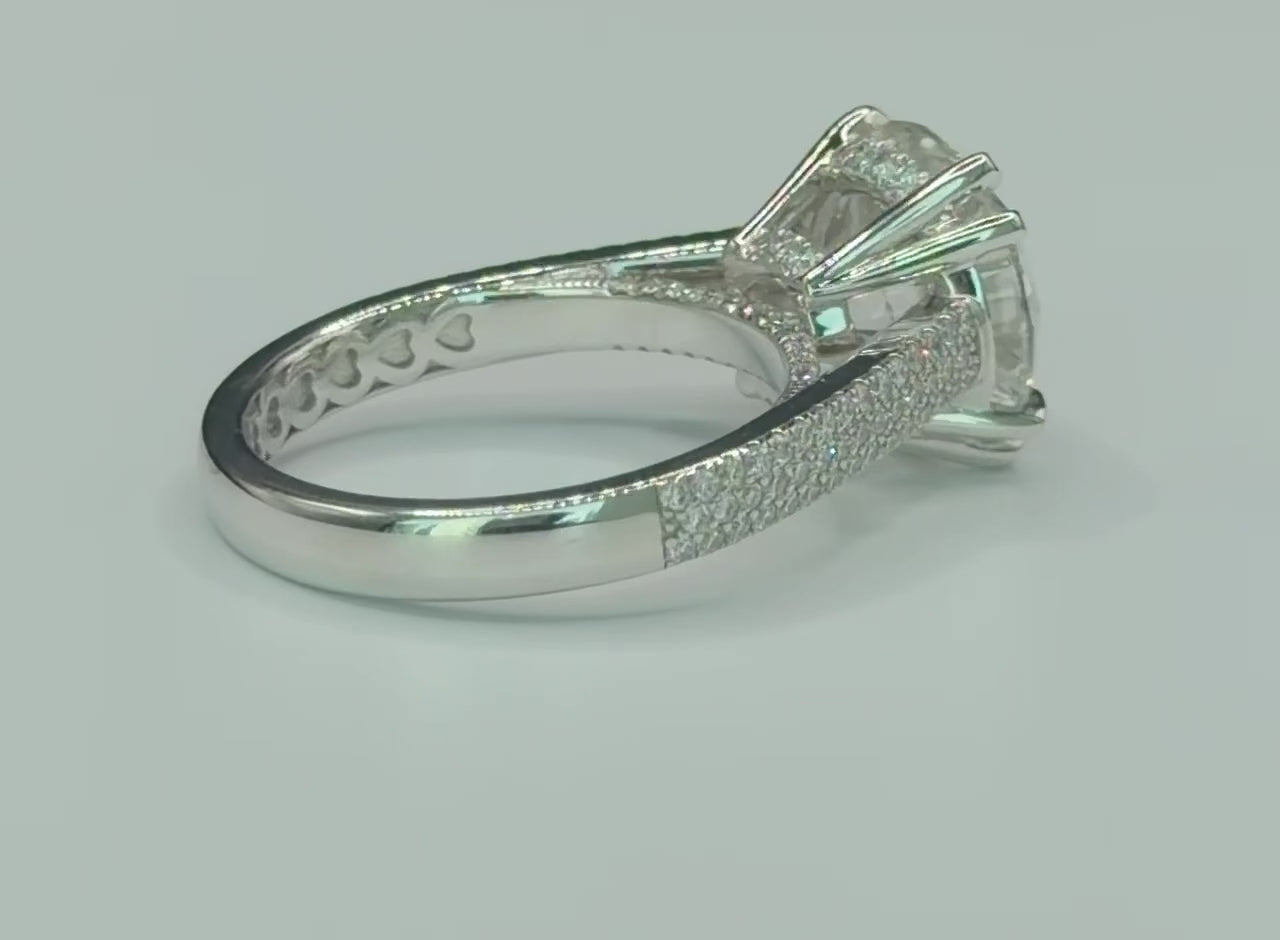 Round Diamond Ring - 5.71CT video