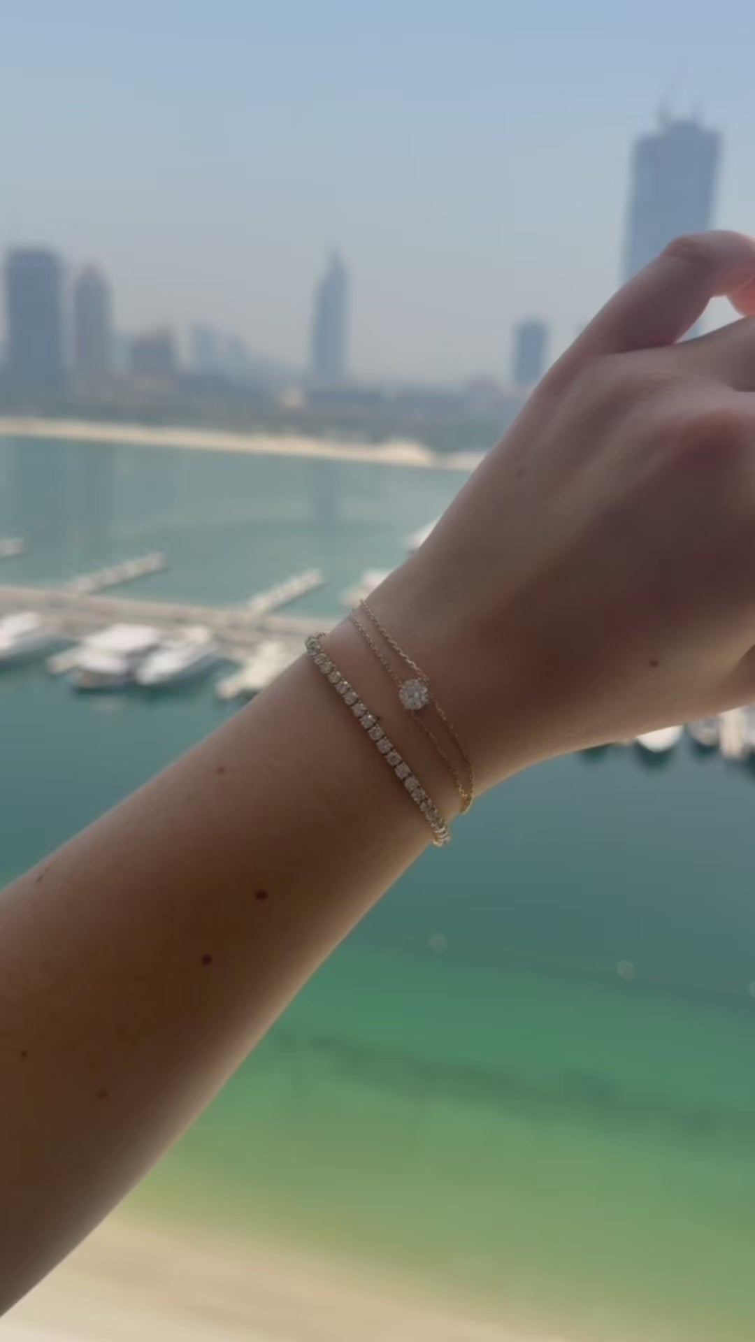 Diamond Bracelet - Round video